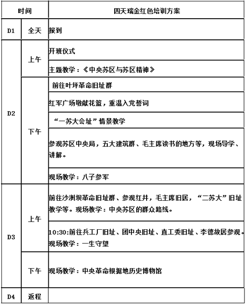 瑞金紅色拓展機(jī)構(gòu)推薦_瑞金紅色培訓(xùn)課程介紹